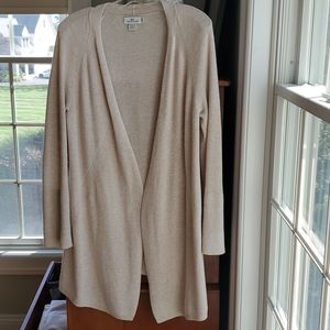 Vineyard Vines natural cotton long cardigan